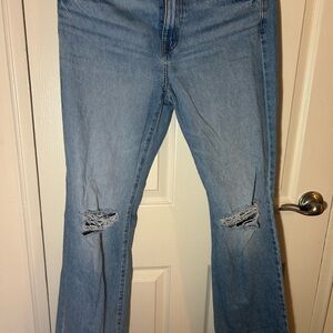 Light Blue Distressed Jeans